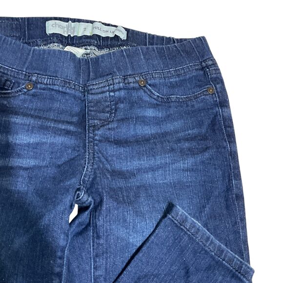 Charlotte Russe Stretchy Leggings Size 2 Cotton Spandex - Picture 2 of 10